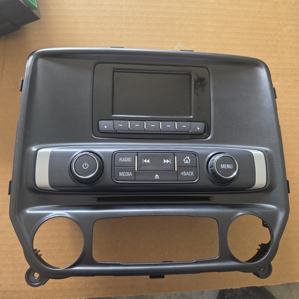 2014 GMC Sierra Stereo Screen OEM, Car Audio System with Display - Black